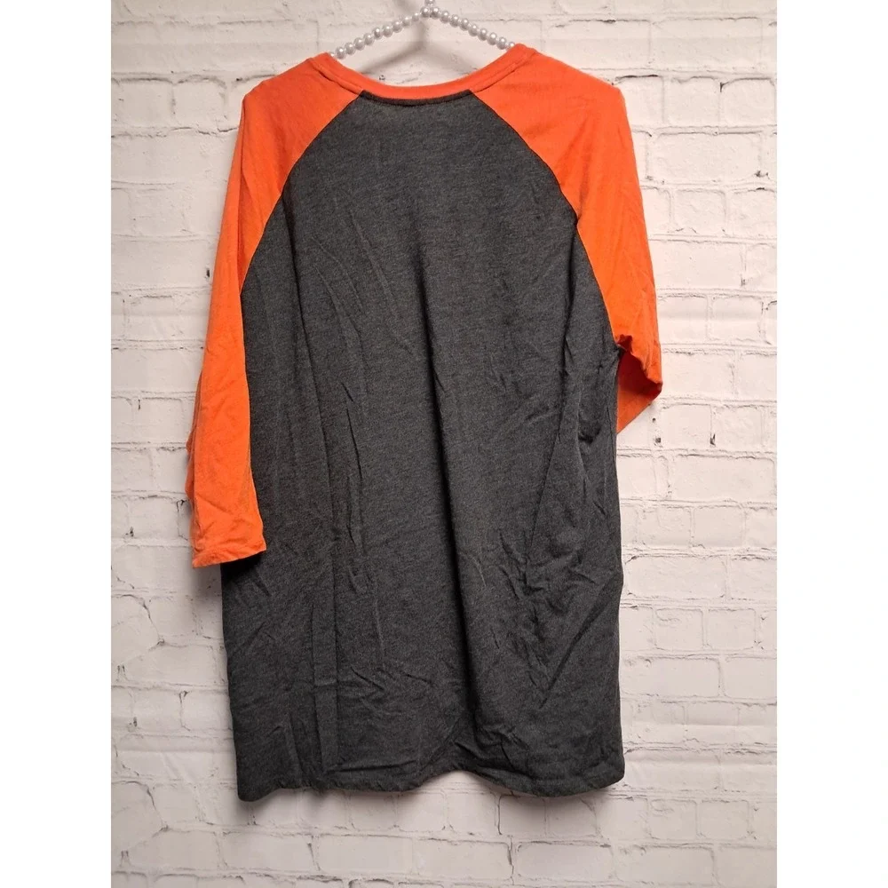 Womens Large Baltimore Orioles Nike 3/4 Sleeve T Shirt